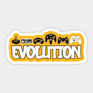 Gamer Evolution Sticker